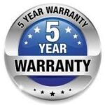 5 year warranty
